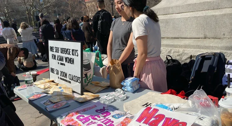 Standing against anti-Asian violence