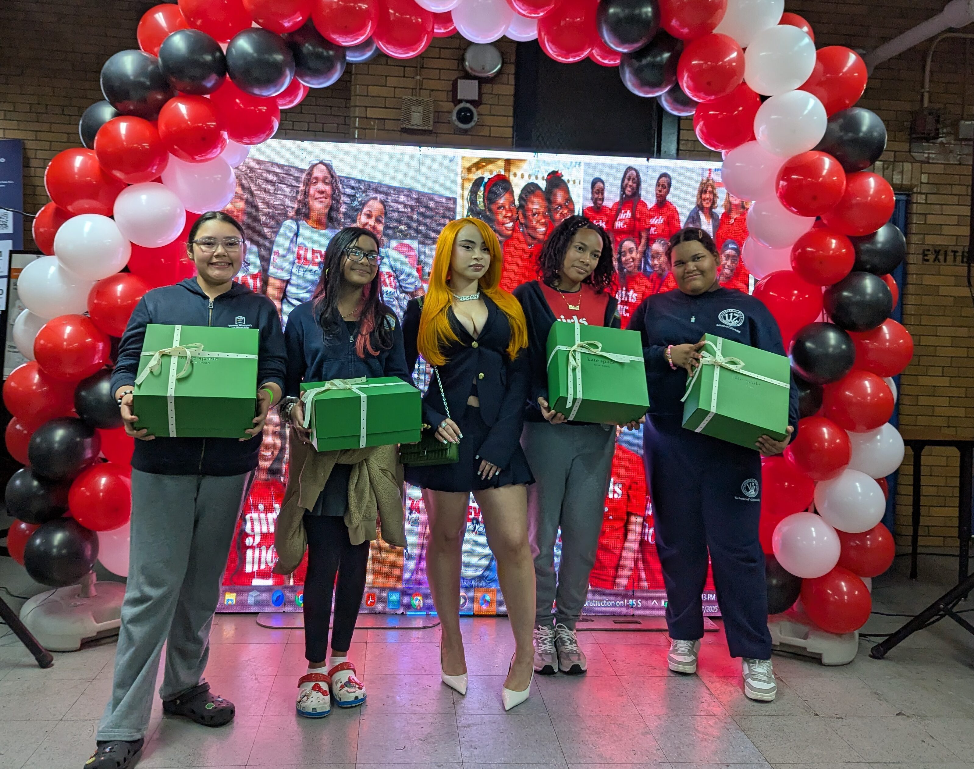 “Ice Spice Surprises Students at Bronx Wellness Summit with Kate Spade and Girls Inc.” on The Source